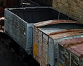 On the town railway, goods yard storage siding