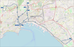 300px napoli   mappa rete filoviaria.svg