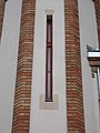 Narrow window, Saint Elisabeth Church, 2018 Pesterzsébet.jpg