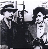 ネルーと娘インディラ（1930年代）