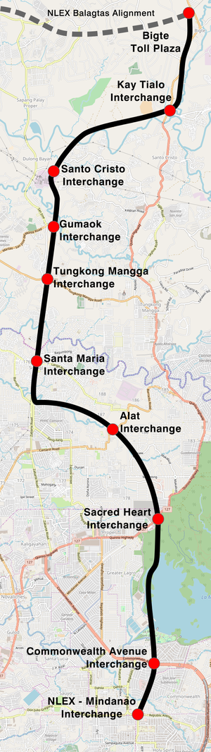 300px northeast metro manila expressway