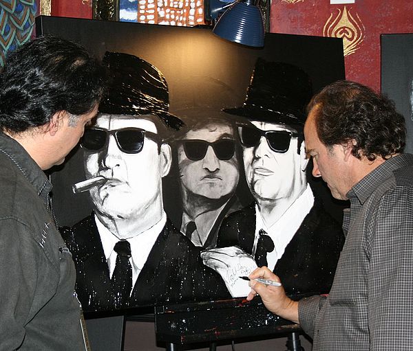 Belushi in House of Blues in Houston, 2008