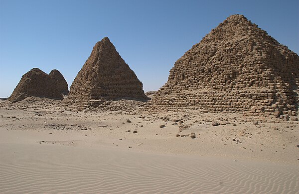 Kushite pyramids at Nuri
