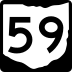 State Route 59 marker