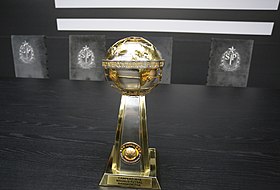 Taça da Copa Intercontinental de Futsal conquistada em 2019