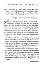 Миниатюра для Файл:Observations of a Solar Eclipse, October 27, 1780, Made at St. John's Island, by Mess'rs. Clarke and Wright (IA jstor-25053747).pdf