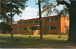 Bibliothèque Olive Kettering, Collège d'Antioch, Yellow Springs, Ohio