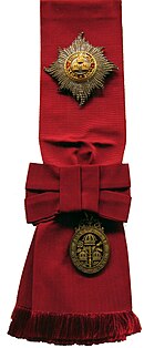 Sash and star of Grand Cross, civil division. Order of the Bath.jpg