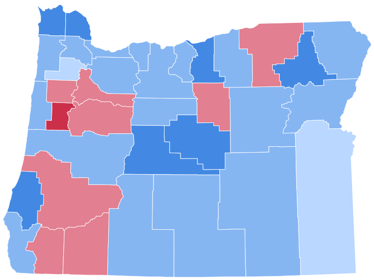 Oregon Presidential Election Results 1940.svg