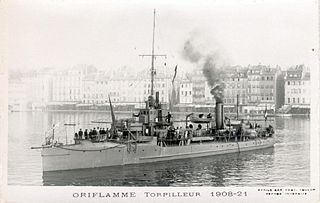 French destroyer <i>Oriflamme</i> Destroyer of the French Navy