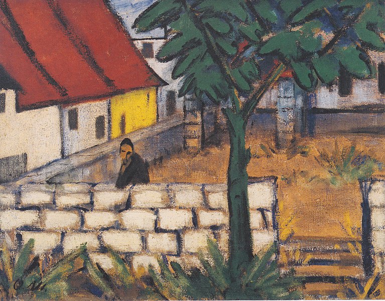 File:Otto Mueller - Bauerngehöft in Frankreich - ca1916.jpeg