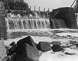 Ouachita River Lock und Damm Nr. 8.jpg