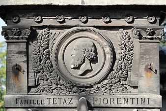 Jacques-Martin Tétaz, Paris, cimetière du Père-Lachaise.