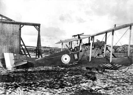 Martinsyde Elephant photographed in England, 1917