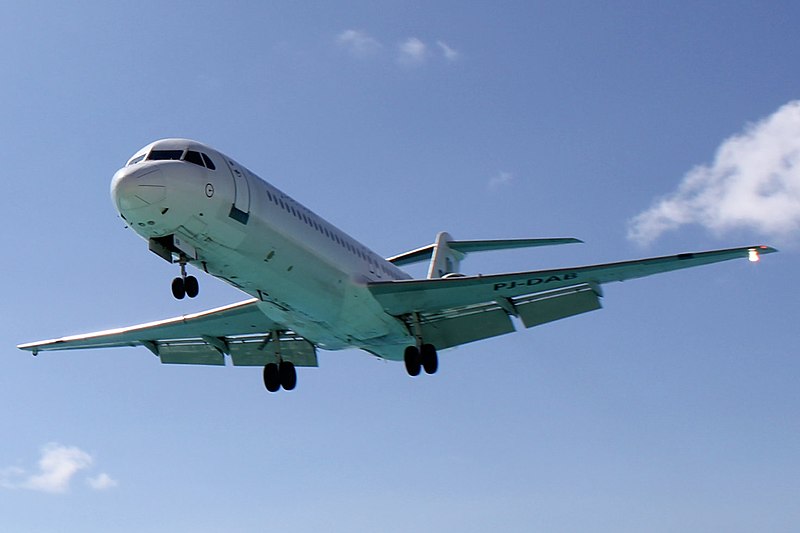 File:PJ-DAB Dutch Antilles Express Fokker 100.jpg