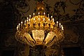 Chandelier in the Royal Palace of Madrid