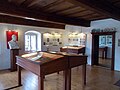 Ausstellungsraum im Geburtshaus in Oberplan