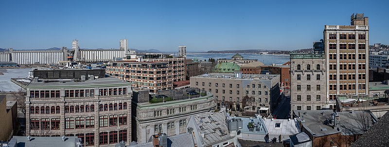 File:Panorama of Quebec city from the Rue des Remparts, Quebec City.jpg