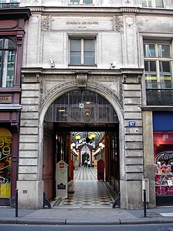 Eingangsbereich zur Rue de Richelieu