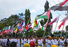 Pasukan Paskibra at Jember Fashion Carnaval 2018.jpg