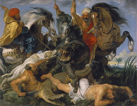 Tập tin:Peter Paul Rubens - Hippopotamus and Crocodile Hunt (Alte Pinakothek).jpg