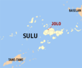 Mappa ta' Jolo/Joló/Tiyanggi