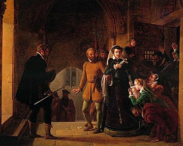 Pierre-Henri Révoil, Mary, Queen of Scots, Separated from Her Followers, 1822