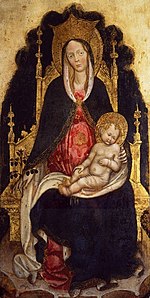 Pisanello (attr.), madonna di palazzo venezia.jpg