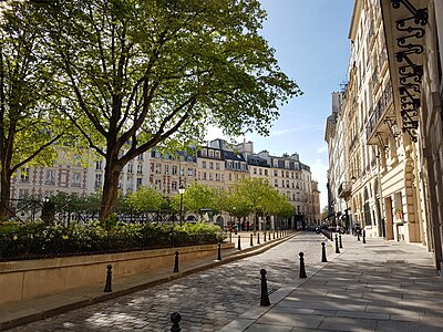 Place Dauphine, marts 2017