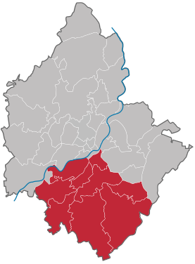 Plauen - urban area south