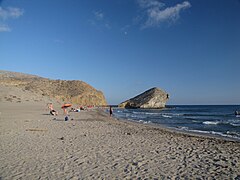 Platja de Mónsul.