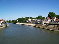 L'Oise à Pont-Sainte-Maxence (Oise).