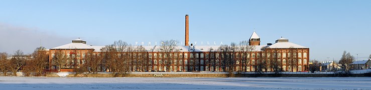 L'Usine de coton de Pori, actuel centre universitaire.