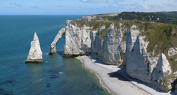 Panorama of the cliffs