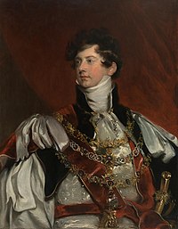 Portrait of King George IV of the United Kingdom as Prince Regent (by Studio of Thomas Lawrence) - National Gallery of Victoria, Melbourne.jpg