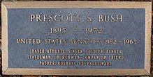 The grave of Prescott Bush Prescott Bush Grave.jpg