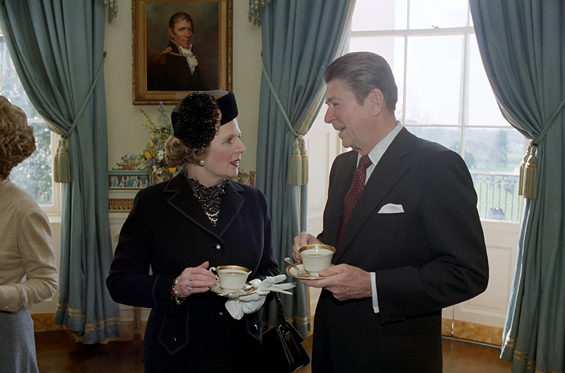File:President Ronald Reagan with Prime Minister Margaret Thatcher.jpg