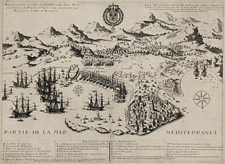 <span class="mw-page-title-main">Djidjelli expedition</span> A 1664 military expedition by Louis XIV to seize the port of Djidjelli