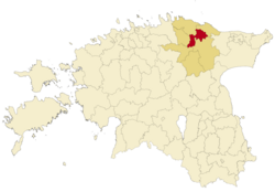 Farnost Rakvere v kraji Lääne-Viru.