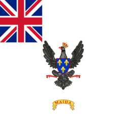 Regimental Colors of the Royal Sicilian هنگ of Foot.png