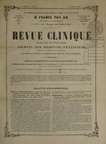 Thumbnail for File:Revue clinique française et étrangère. Issue 16 (Année 2), 15 July 1851. (IA s4041id1397284).pdf