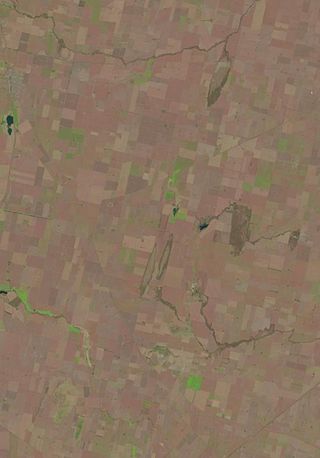 <span class="mw-page-title-main">Río Cuarto craters</span> Purported impact craters in Argentina