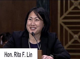 <span class="mw-page-title-main">Rita F. Lin</span> American judge (born 1978)