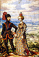 English: Chevalier Ulrich Khevenhüller (about 1430-1492) and Lady Anna, born von Kellerberg Deutsch: Ritter Ulrich Khevenhüller und Frau Anna geb. von Kellerberg