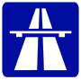 Road sign autobahn 330.svg