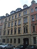 Apartment building in closed development