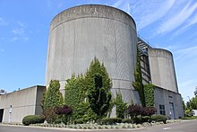 A photo from Clean Water Services' Rock Creek treatment facility Rock Creek Digesters.jpg