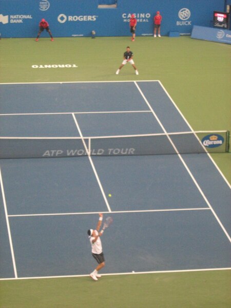 File:Rogers Cup Djokovic vs Tomic23.JPG