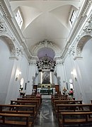 Roma, chiesa vecchia di San Francesco d'Assisi a Monte Mario - Interno.jpg