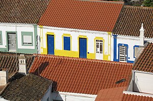 Roofs of Castro Marim (Algarve, Portugal)